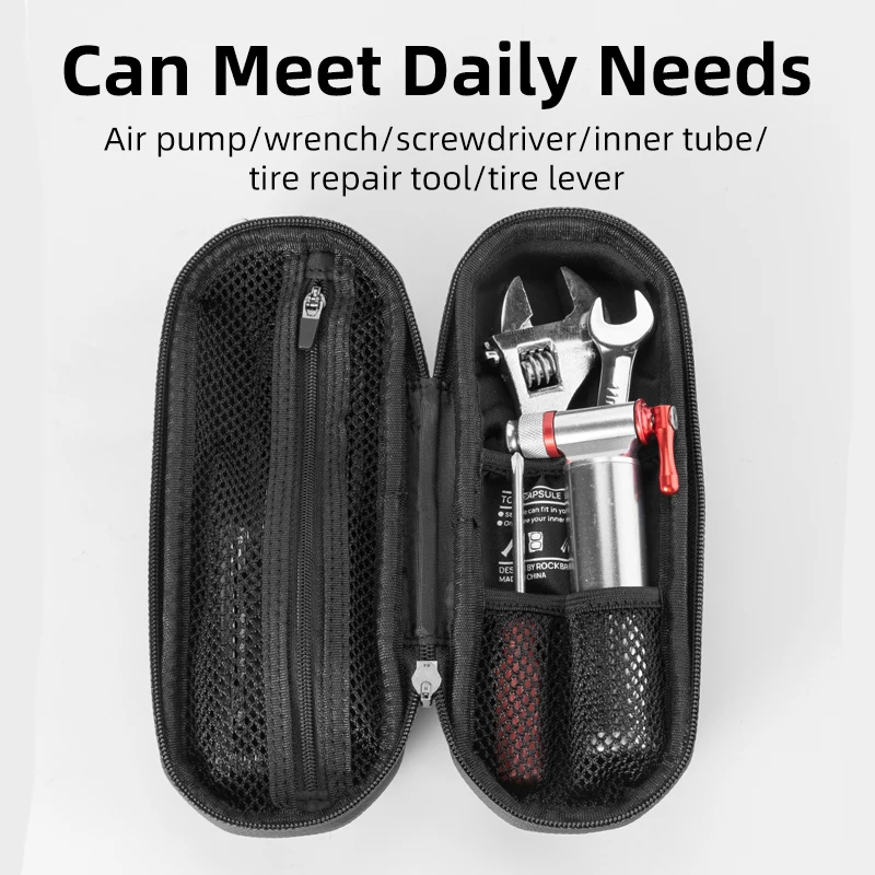 ROCKBROS Multifuctional Tools Bag Pump Tire Repair Kits Storage Bag Bicycle Mantainance Kits Bike Tool Kits Cycling Accessories