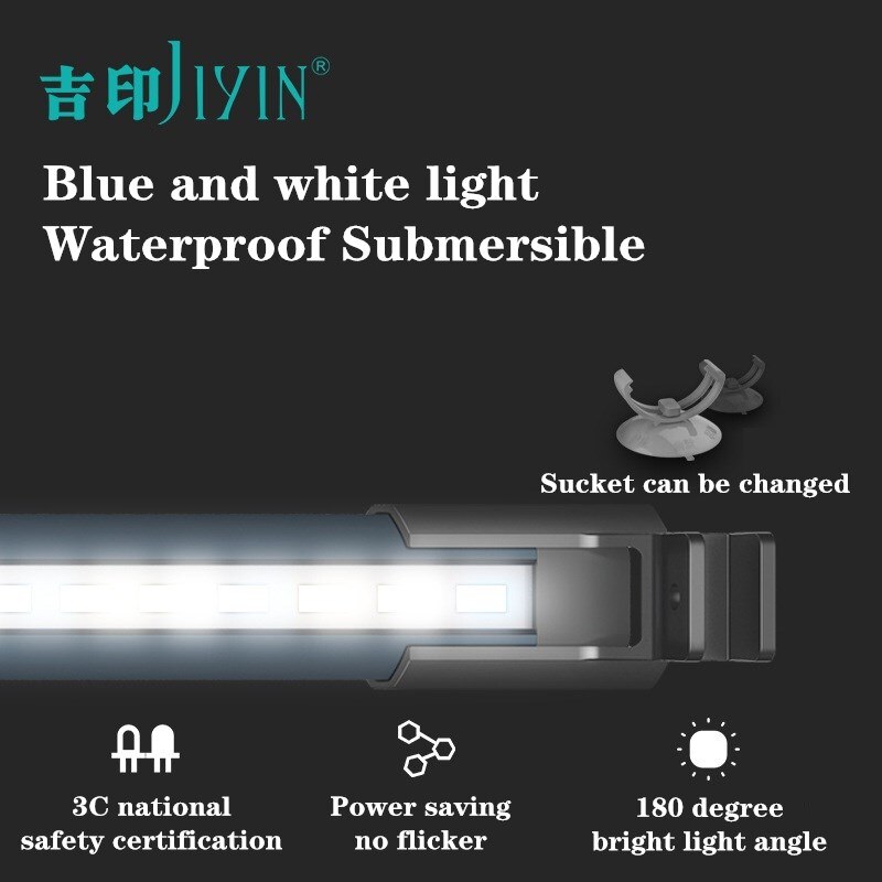 Super Slim LEDs Aquarium Lighting Waterproof Submersible Fish Tank Light for Fresh Water and Salt Water