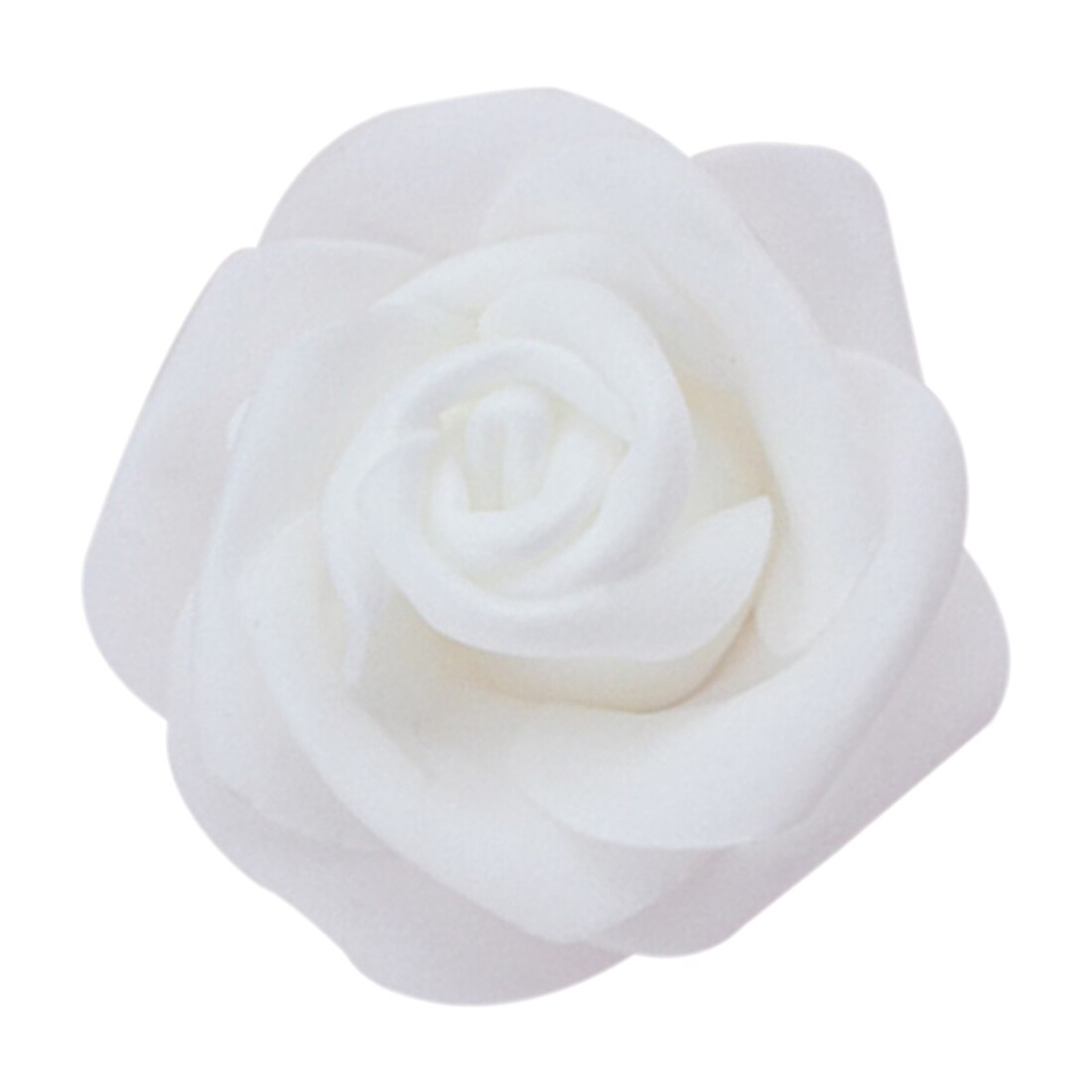 Roses en mousse PE 6cm 100 pièces/lot | Têtes de fleurs artificielles en mousse, têtes de fleurs décoratives faites à la main, fournitures de fête et fête