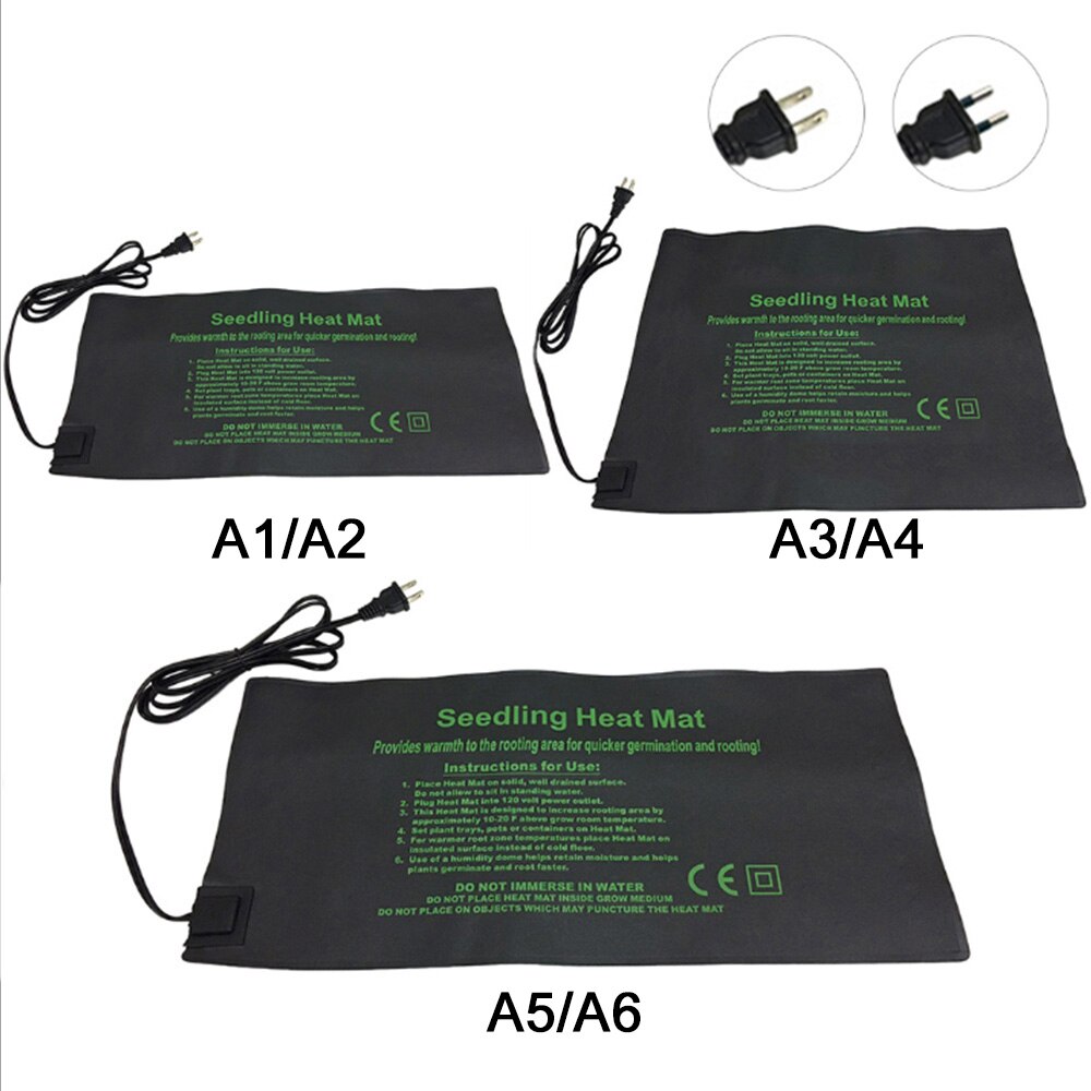 Waterproof Hydroponics Seedling Heat Mat Plant Seed Germination Propagation Clone Seed Starting Planter Heating Mat