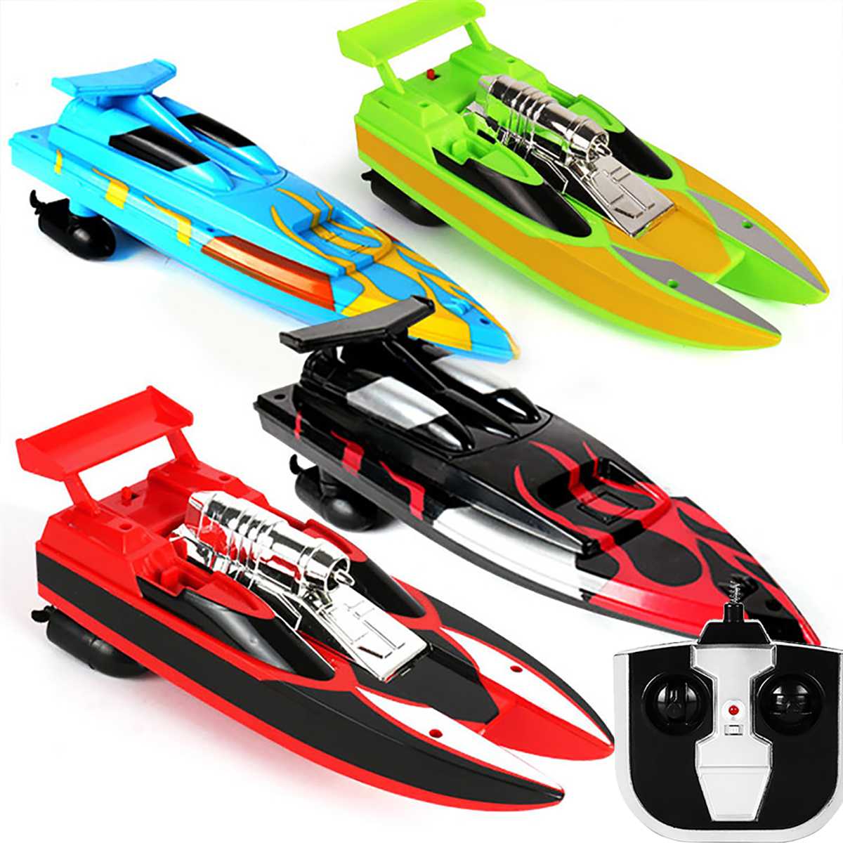radio remote control dual motor high speed boat RC racing children outdoor racing boat