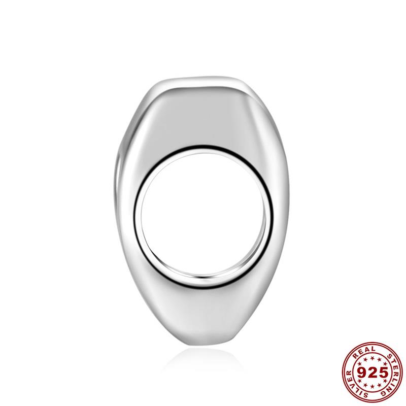 DALARAN DIY Bracelets Love Charms 100% 925 Sterling Silver Openwork Beads Fit Original Necklace For Women Jewelry Making