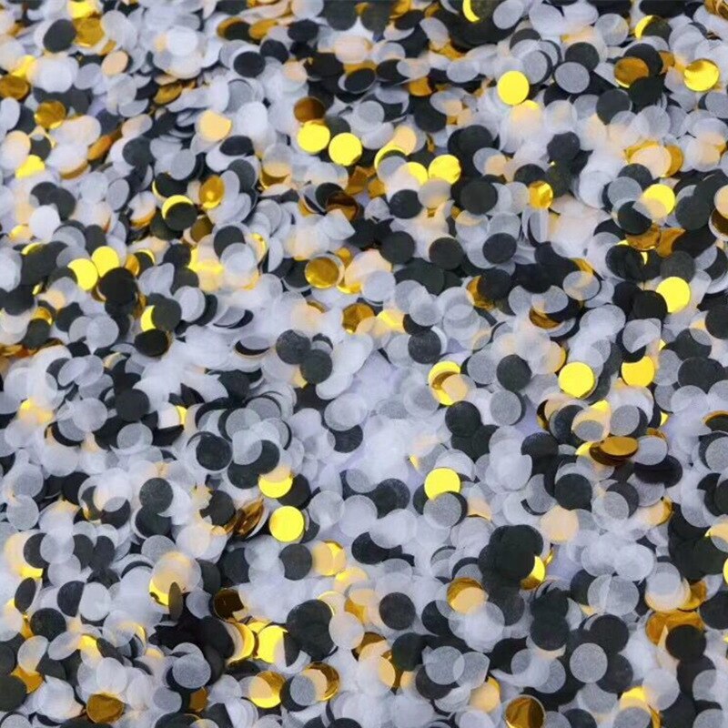 10g/pack 2.5cm Round Tissue Paper Confetti Mix Color For Birthday Party Wedding Decoration Clear Bubble Balloons Filler Confetti: 28