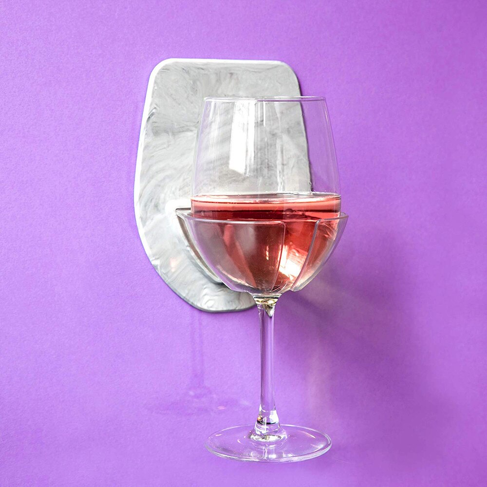 Watt Plastic Wine Glass Holder For The Bath Shower Red Wine Glass Holder L0314