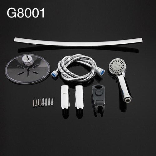 GAPPO shower Slide Bars extension shower bathroom adjustable shower bar Wall Mounted slider bar holder: G8001