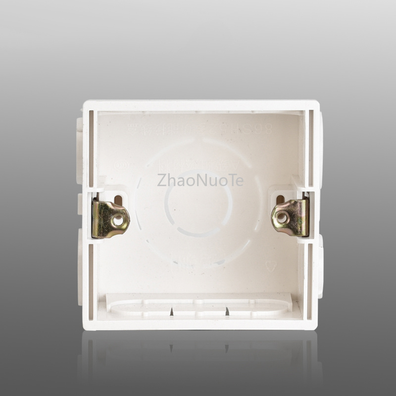 Type 86 Switch Socket Dark Box Household Flame Retardant Assembly Wall Mount Switch Box