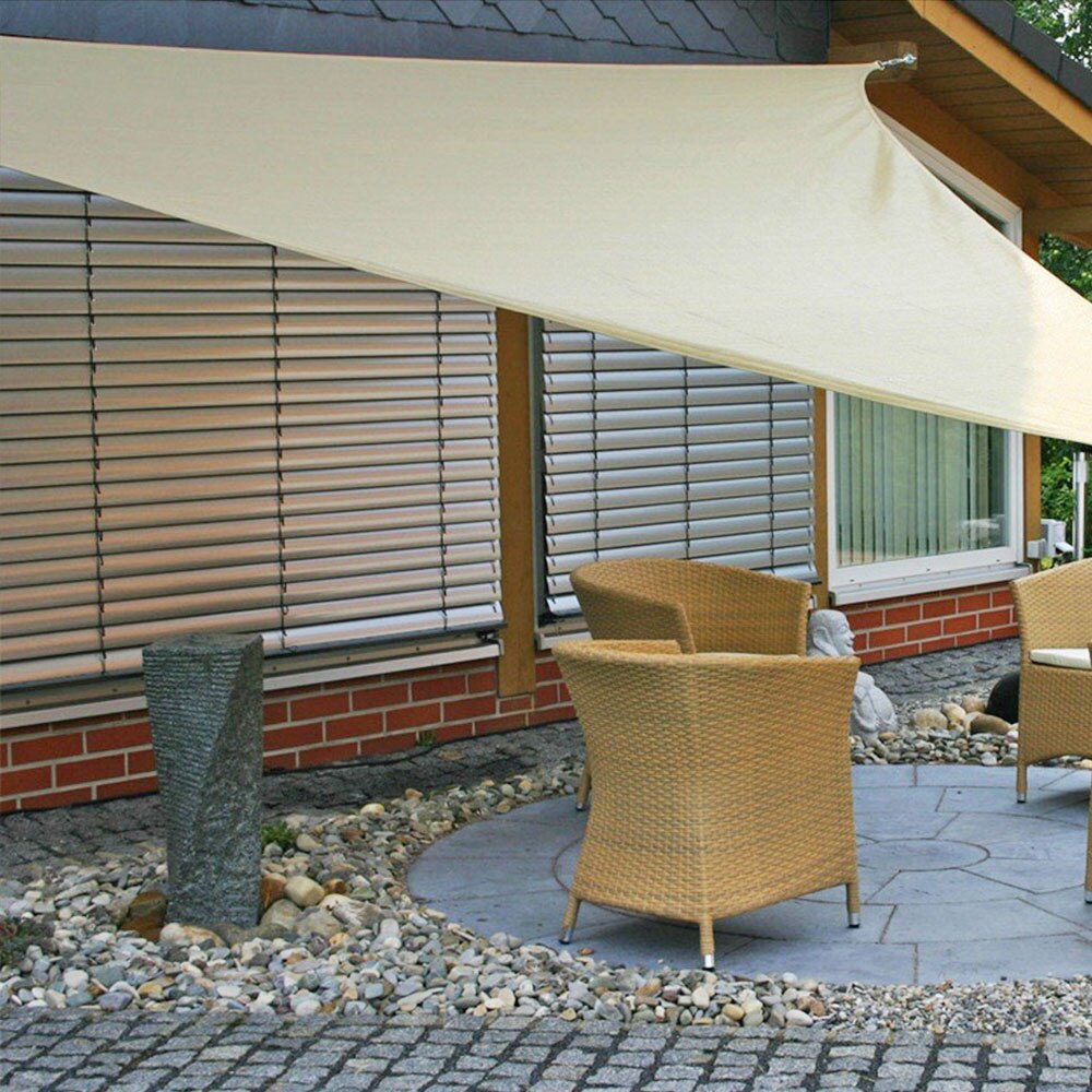 Shade Sail Awning Durable Shade Canopy Gazebo Oxford Cloth Sun Shade Waterproof Travel