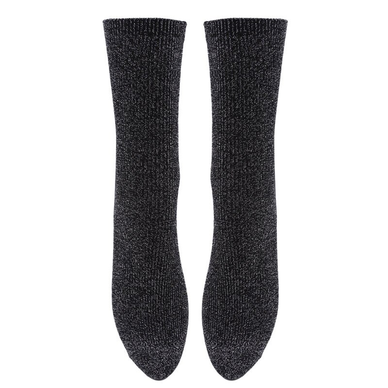 1-3Y Del Capretto Del bambino Calzini e Calzettoni Della Ragazza Dei Bambini Principessa Sveglia di colore Solido Delle Ragazze Alti Al Ginocchio Lunghi Calzini e Calzettoni Ragazze Ginocchio Calzini e Calzettoni: nero