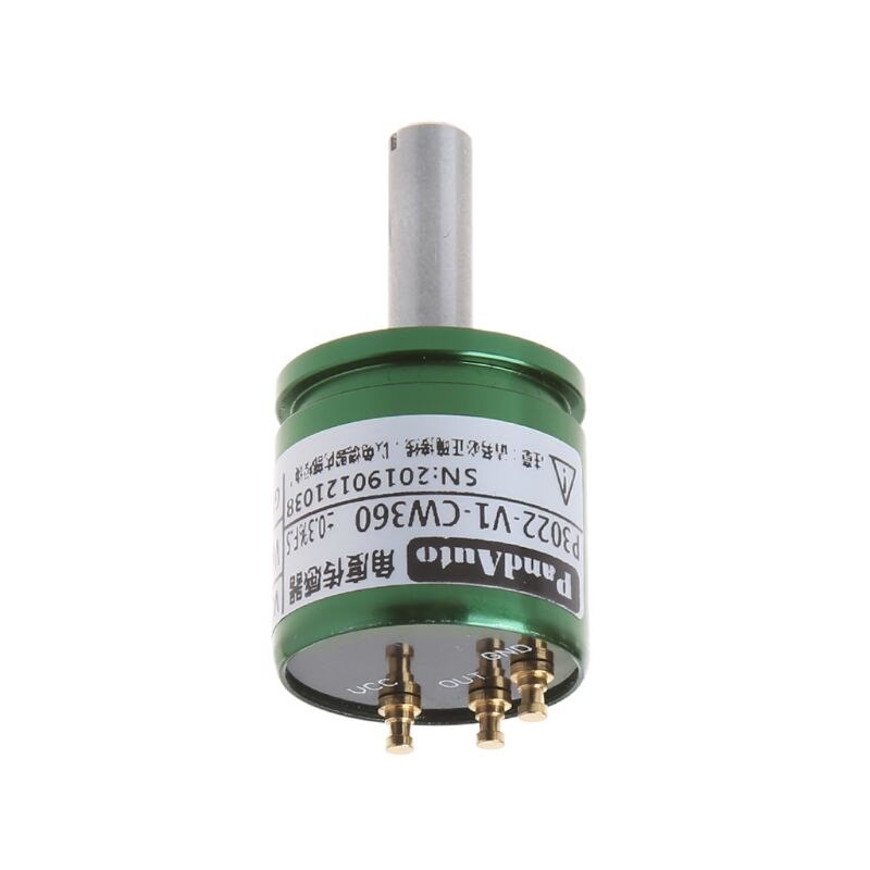 Angle Sensor Hall Effect Potentiometer Analog Transducer Rotation Displacement Non Contact Instrument DC 5V