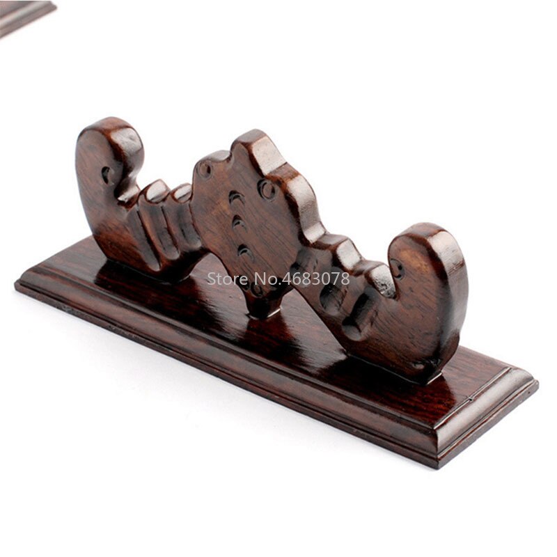 1pcsWooden Bat Shape Penholder Pen Holder Pen Pen Hanging Brush Calligraphy Library Four Treasures Supplies Tool