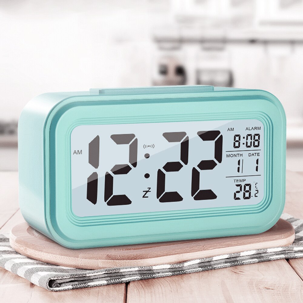 Sales LED Digital Alarm Clock Backlight Snooze Mute Calendar Desktop Electronic Bcaklight Table Clocks Desktop Clock