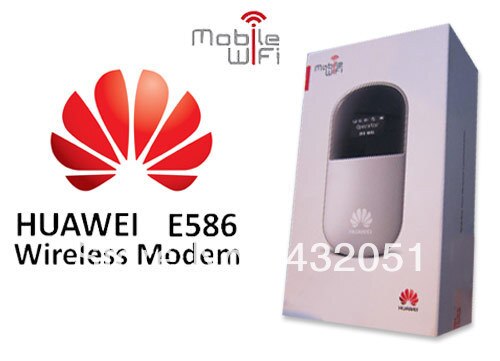 Huawei  e586 originele ontgrendelde draadloze router 4g 21.6 mbps