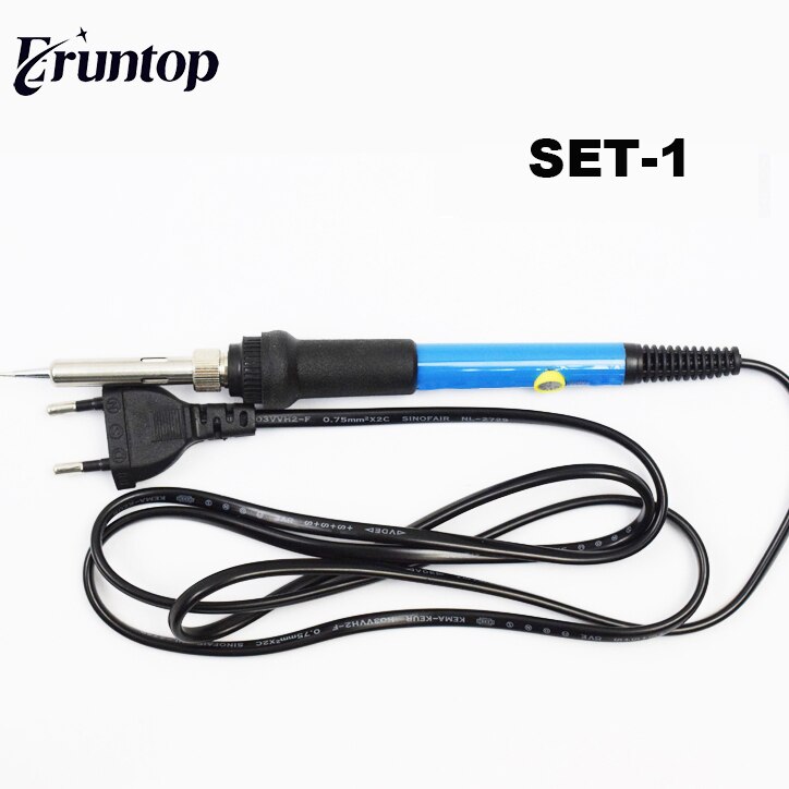 1PCS Welding Soldering Solder Iron Tip Cleaner Cleaning Ball Holder for Butane Gas Pen Shaped Soldering Irons: blue solder iron