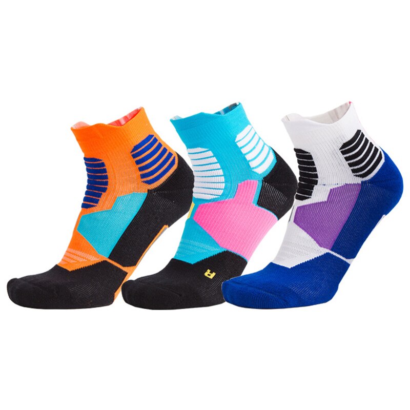 Professionele Mannen Sport Running Sokken Zweet Dikke Handdoek Bodem Wandelen Basketbal Outdoor Gym Fitness Sport Compressie Sokken