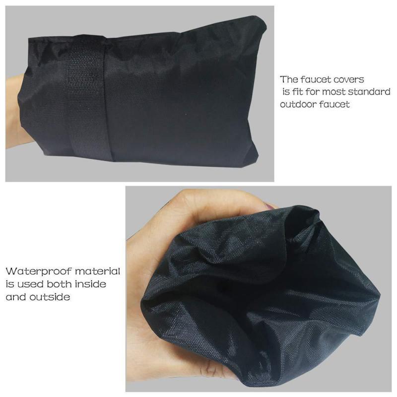Outside Faucet Cover Hole Thermal Insulation Protector Snow Frozen Outdoor Faucet Frost Protection Cover Saving Tap Cover