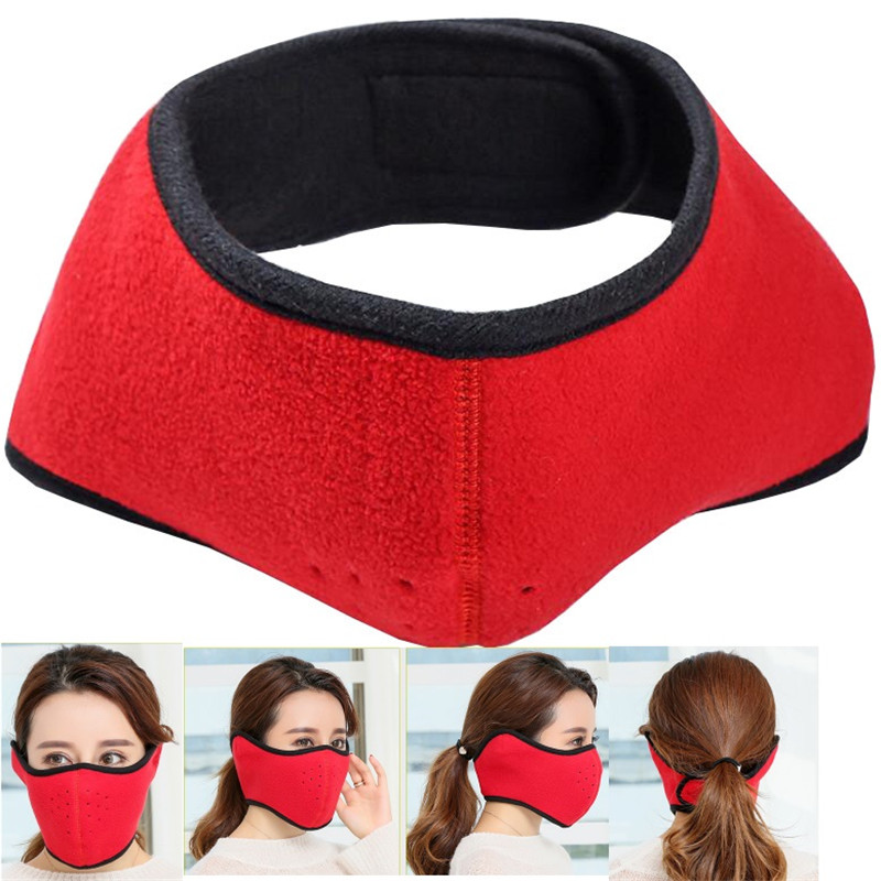 Earmuff Apparel Accessories Unisex Earmuff Women Men Winter Ear Muff Wrap Band Ear Warmer Earlap: red