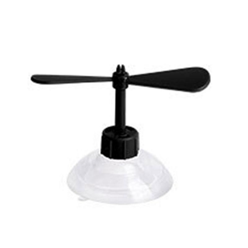 1 Uds., ventilador para casco de motocicleta, accesorios de decoración, ventosa, ventosa, hélice, diversión infantil, Libélula de Bambú: 01