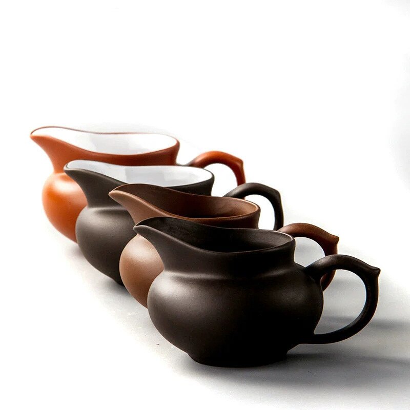 Lila lera gongdao kopp teservis tekanna kinesisk kung fu vattenmugg kontor tekopp hem handgjord vattenkokare drinkware teware