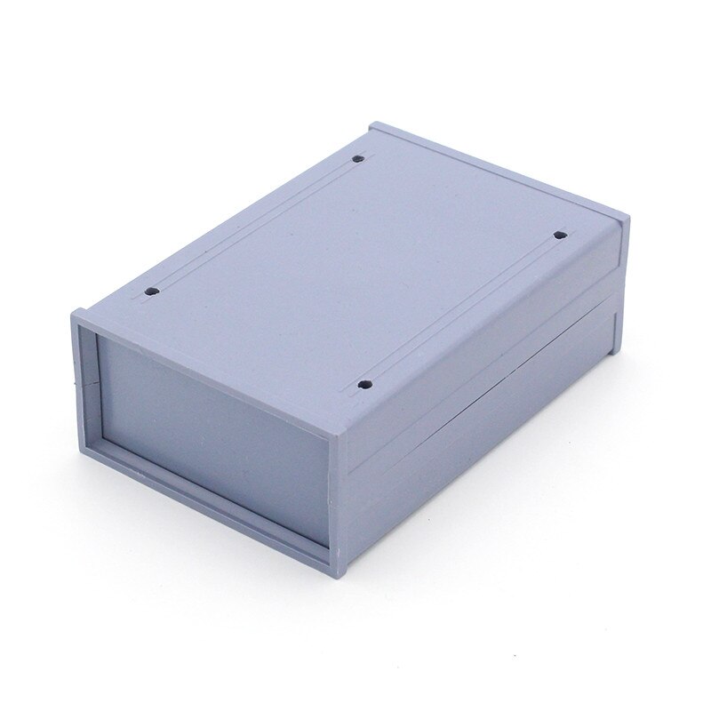 Blue Plastic Cover Electronic Project Instrument Enclosure DIY Box Junction Box Housing Black Housing Case Power module shell