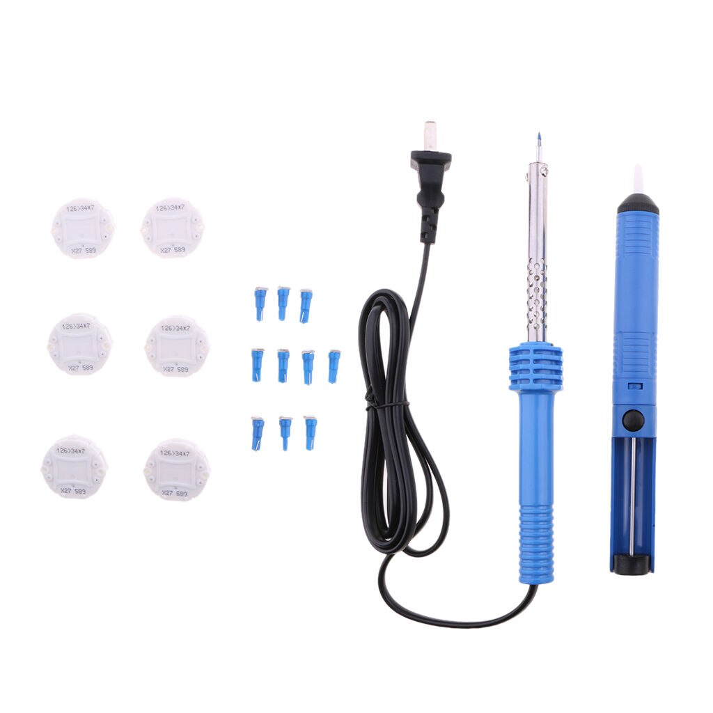 1 Set Stepper Motor X27 589 Speedometer Cluster Soldering Iron LED Light Kit