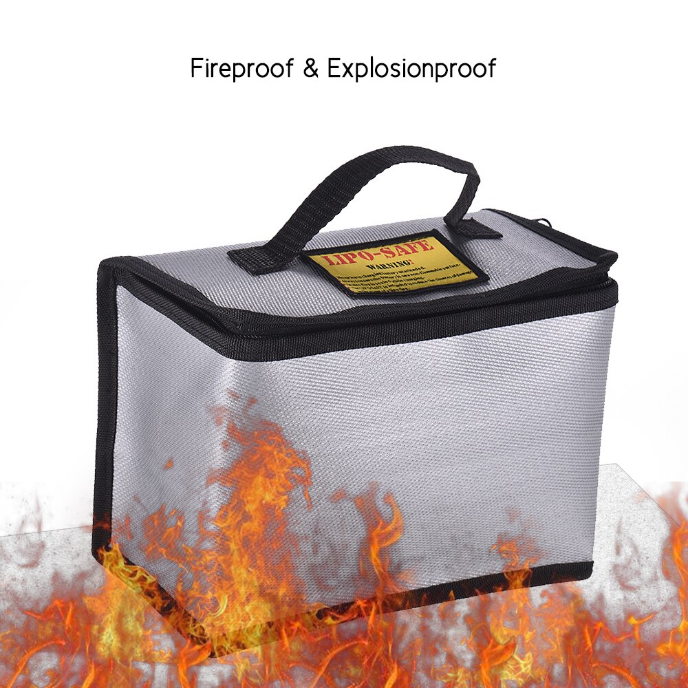Office Folder Storage Safe Bag Fireproof Explosionproof Lipo Battery Portable Heat Resistant Pouch Sack for Battery Charge