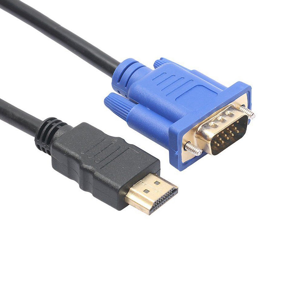 1080P Convert HDTV To VGA Male Accessories Adapter Cable Support For Laptop Mini Transmission Stable HD Anti Corrosion Audio