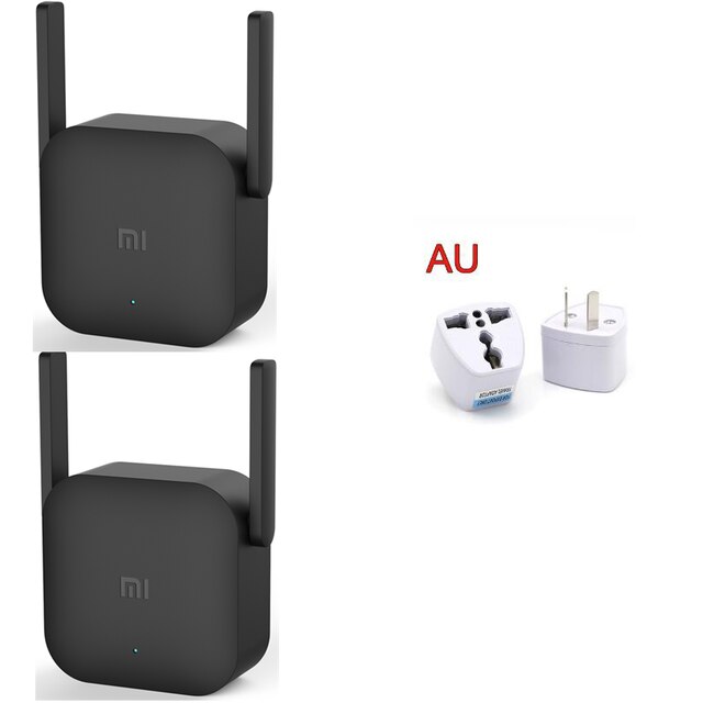 Mini Xiaomi WiFi Router Verstärker Profi Router Сетевой усилитель 300M Netzwerk Expander Verstärker Energie Verlängerung Roteador 2 Antenne: hinzufügen AU Adapter 2pc