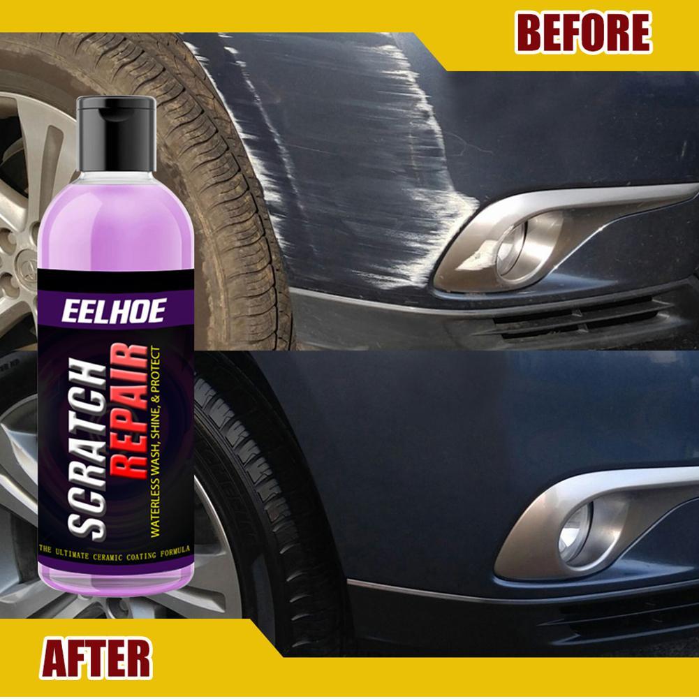 100/50/30ml Ceramic Car Wash Quick Coat Polish & Sealer Remover With Sponge Car Nano Ceramic Coating Polishing Remover