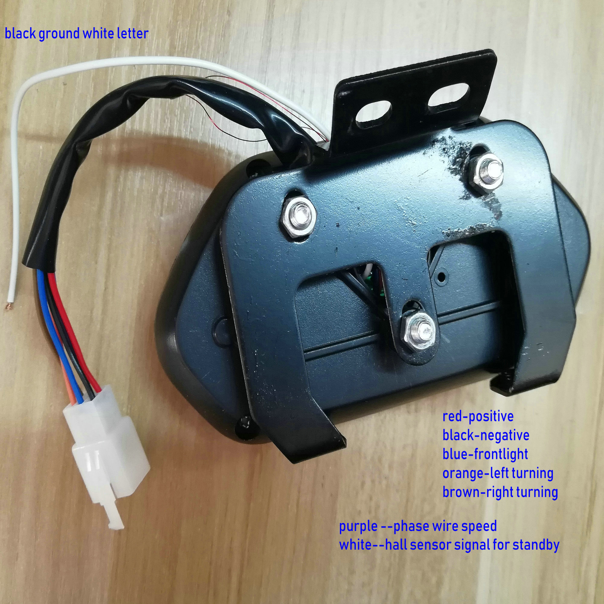 speedometer LCD DISPLAY 48v60v72v84v96v120v144v light/battery level indicator for Electric scooter gauge bike tricycle dashboard