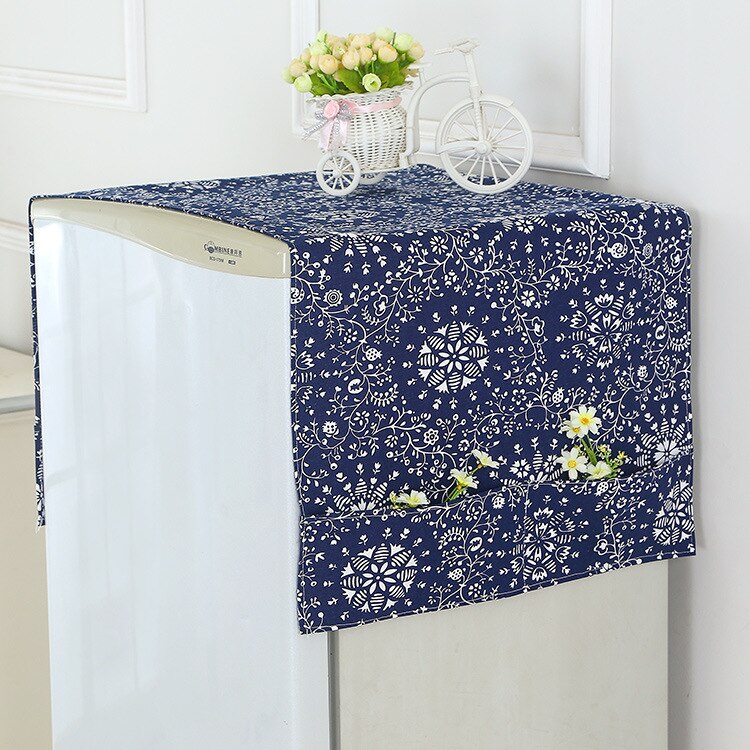 Moderne transfrontalier serviette rouleau Machine à laver cache-poussière simple ouverture réfrigérateur serviette réfrigérateur stockage sac suspendu