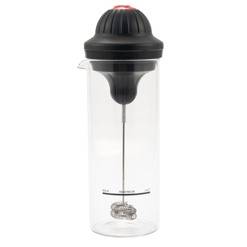 Spieniacz robić mleka elektryczny spieniacz robić kawy urządzenie robić robienia piany koktajl mleczny mikser bateria spieniacz robić mleka dzbanek robić kubka: Default Title