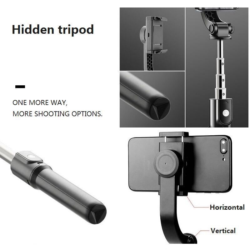 Newest Handheld Gimbal Portable Stabilizer For All Smartphones Intelligent anti-shake Video shooting gyroscope selfie stick