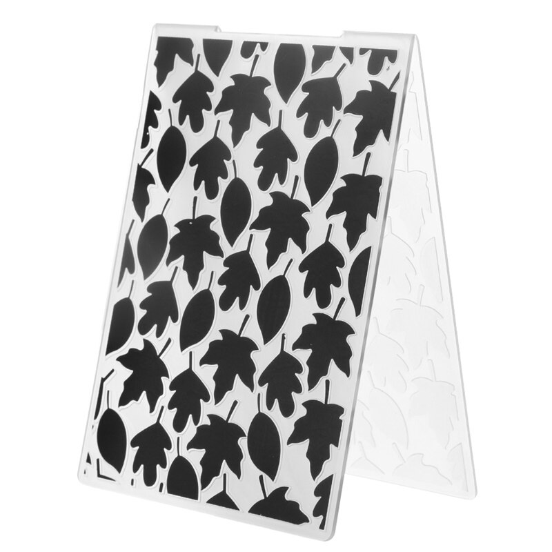 Maple Leaves Plastic Template Crafts Embossing Folders for DIY Scrapbooking and Album Paper Card Making Wedding Decor Supplies