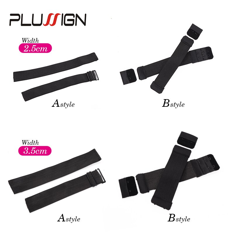 Banda elástica ancha para coser, accesorios de costura para ropa interior, Material de goma para hacer pelucas, banda de nailon