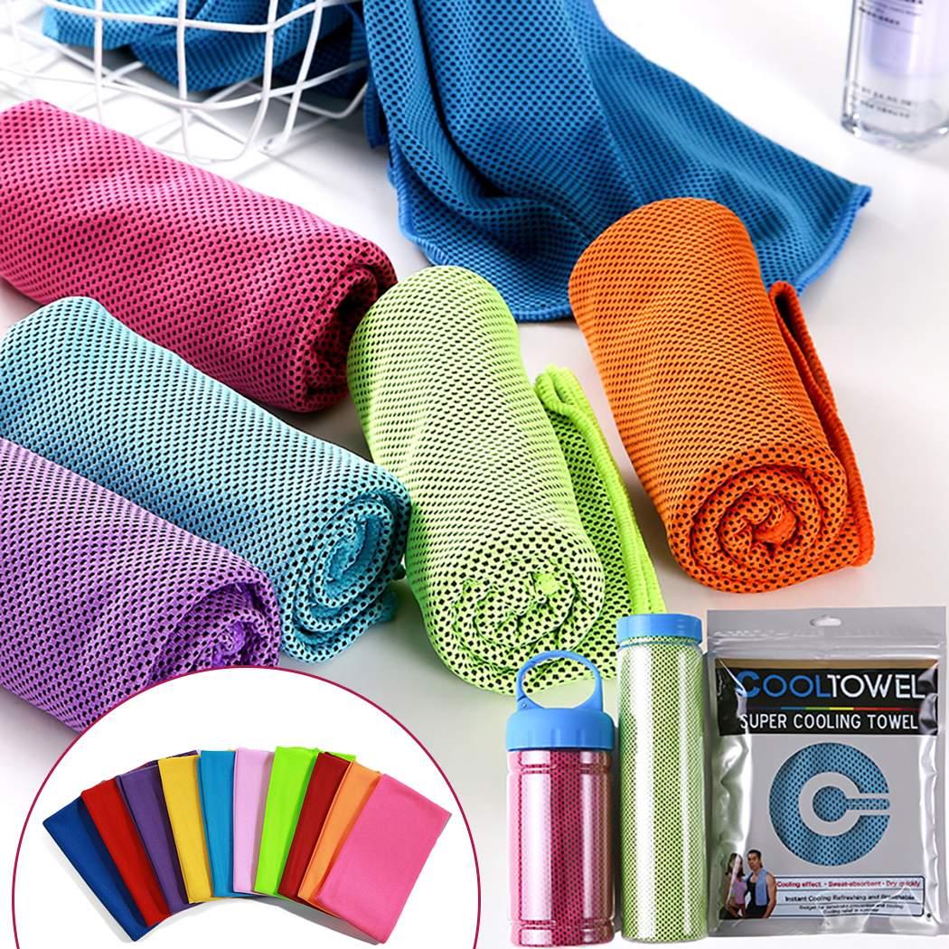 Quick-drying Sports Towel Microfiber Portable Travel Jogger Cloth Hiking Camping Swimming Gym Washcloth