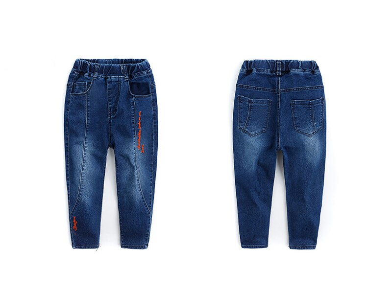 IENENS Ragazzi Vestiti di Jeans Dritto Capretti del Cowboy Pantaloni Lunghi Per Bambini Pantaloni In Denim Vestiti Del Bambino Del Bambino del Ragazzo Casual Stretch Jeans