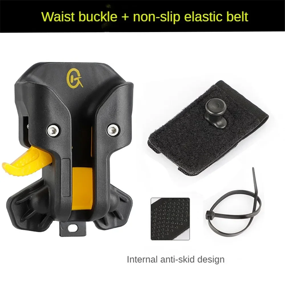 Portable Power Tools Quick Hanging Hooks Electrician Waist Tool Storage Electric Drills Organizer Hook Anti-fall Accessories: Silver