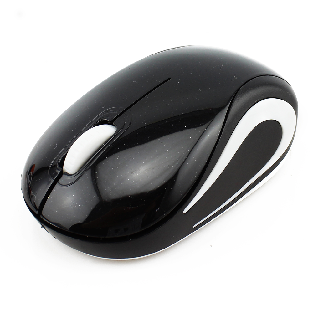 Mini ratón inalámbrico de 2,4 Ghz con rollo de pan al vapor de 1600DPI, ratón óptico para ordenador, ratón barato para juegos, para niños