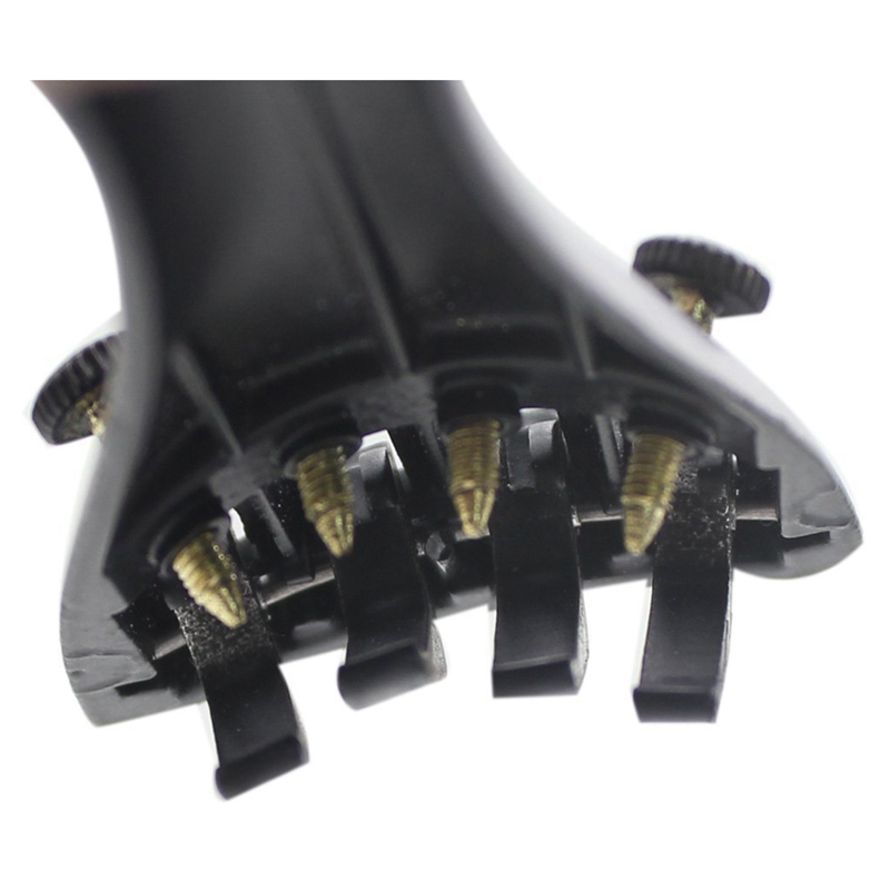 4/4 Violin Bowstring Strings (G-D-A-E) with ​3/4 4/4 Violin Fiddle Tailpiece Hill Style