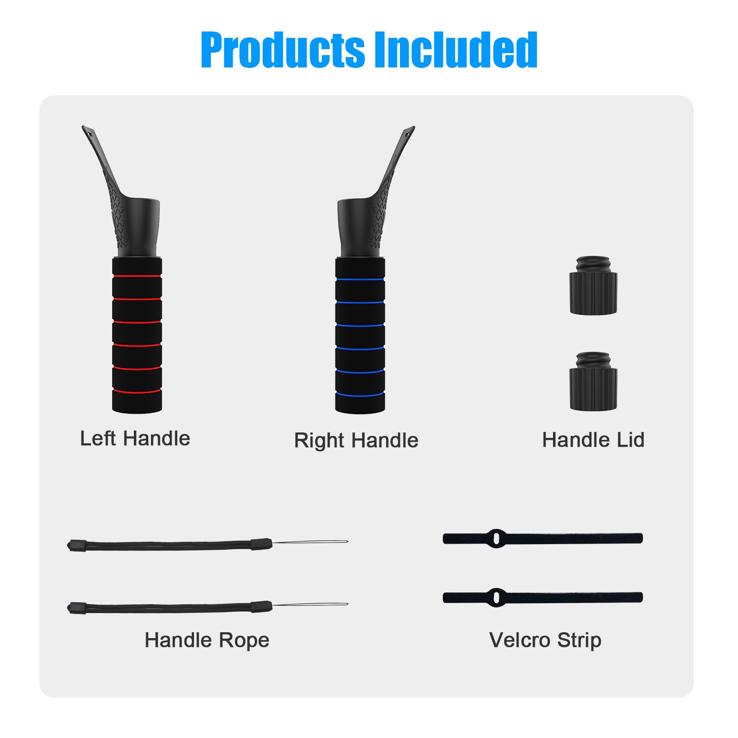 Doppelgriff-verlängerungsgriffe für oculus quest 2, , quest oder rift s controller zum spielen von beat saber-spielen