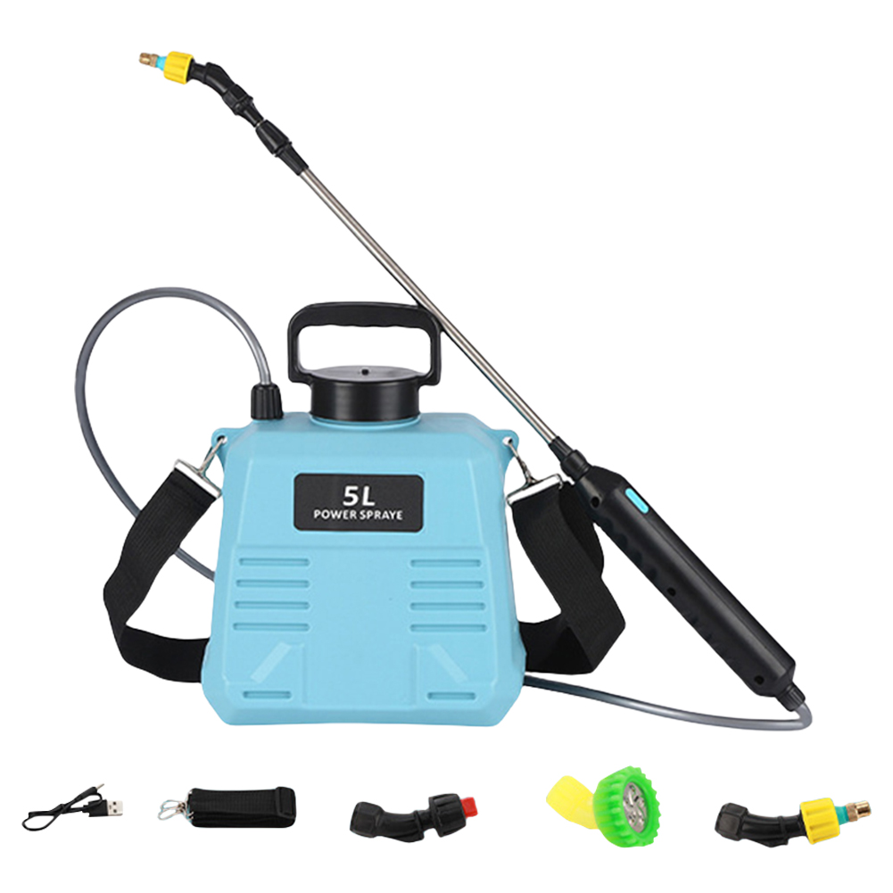 5/8L Gärten Elektrische Spritzgerät Garten Spritzgerät Schulter Automatische Garten Pflanze Spritzgerät Zerstäubung Bewässerung Blumen Bewässerung Zu: Schokolade