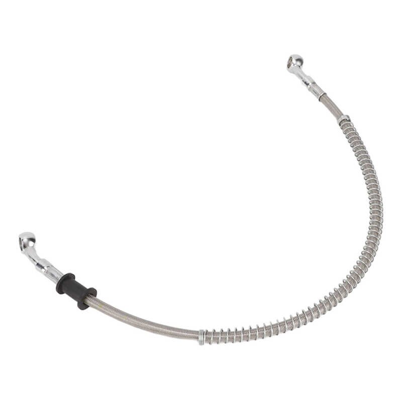Universal Motorcycle Brake Hose Steel+PVC Safe Motorcycles Brakes Pipe Thermal Insulation 50cm for Motorbikes
