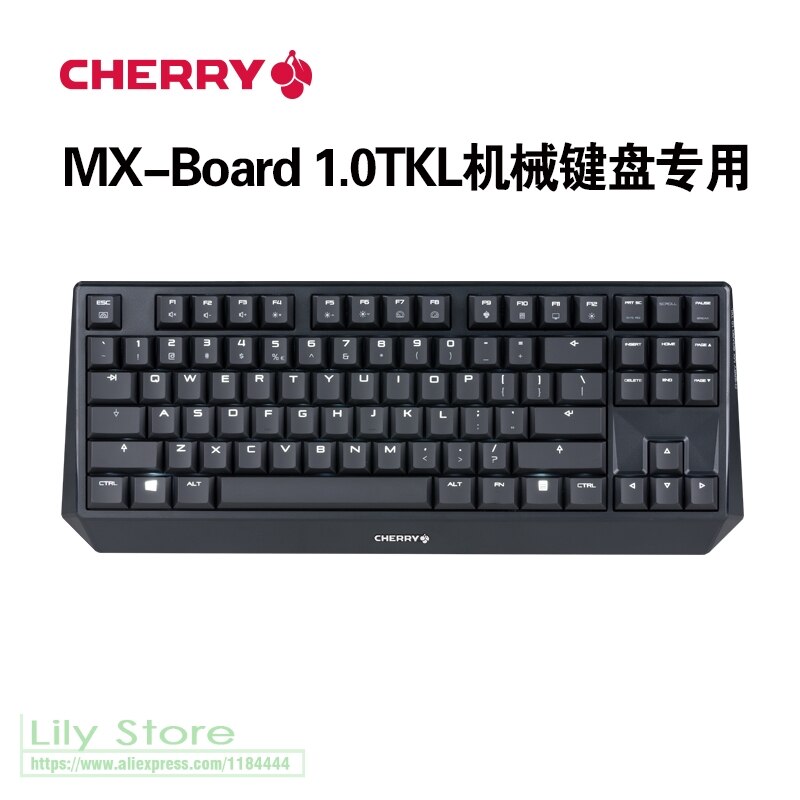 Siliconen mechanische Draadloze Bluetooth desktop PC toetsenbord Cover Beschermer huid Voor CHERRY MX Board 1.0 TKL G80-3810 G80-3811