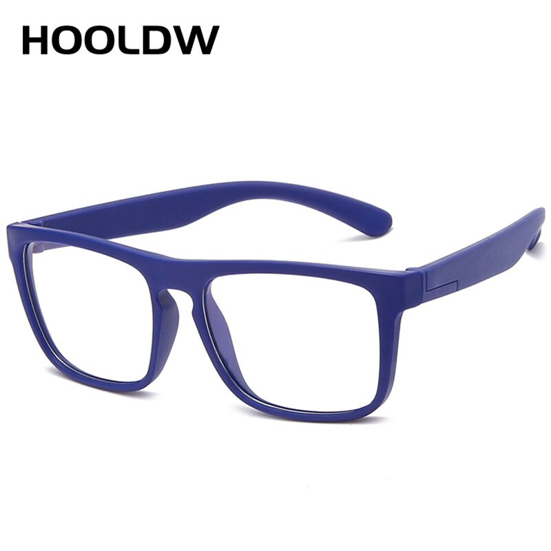 Hooldw blå lys blokerende briller børn briller dreng pige firkantet computer klare briller børn optisk ramme oculos  uv400: Blå