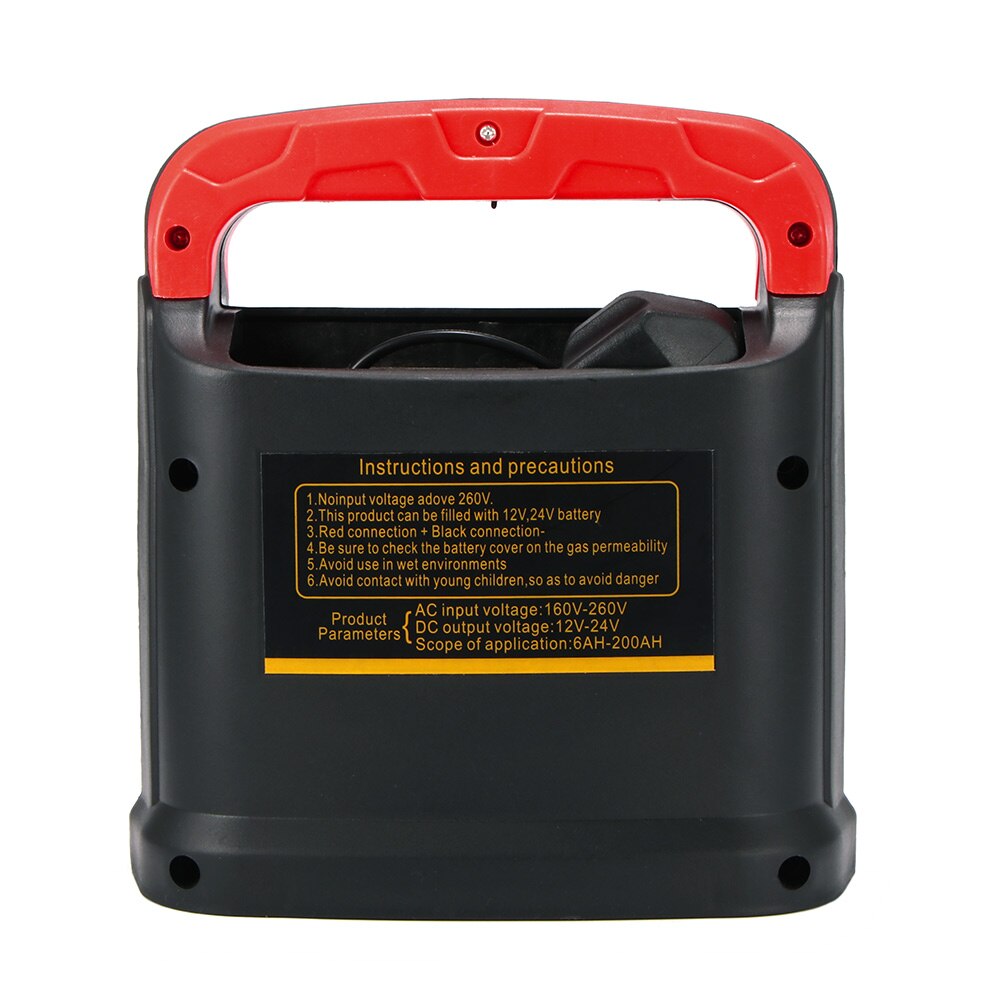 1pc Genuine 350W 14A AUTO Plus Adjust LCD Battery Charger 12V-24V Car Jump Starter Portable Built-In Battery Car Accessories