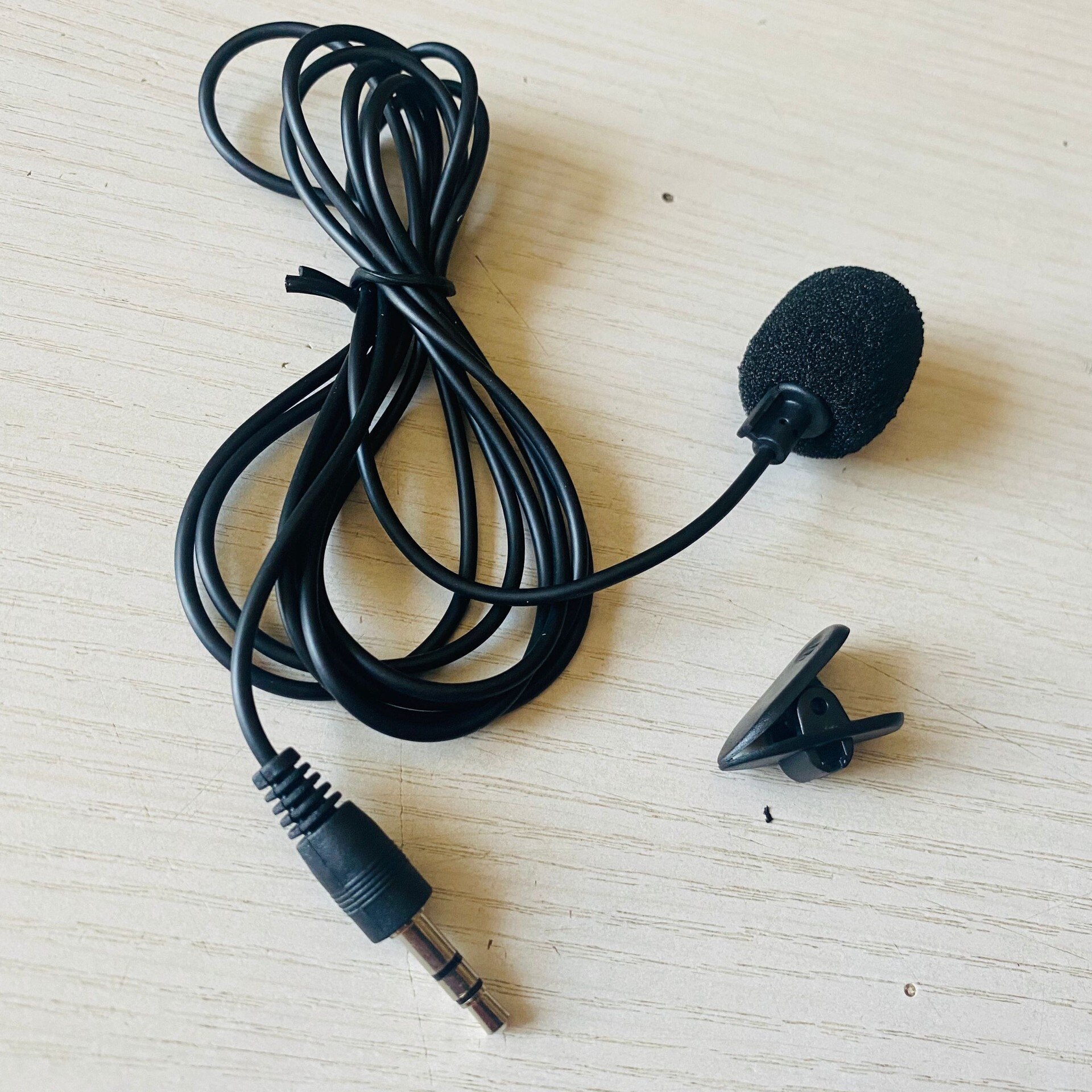Lavalier Microphone Lapel Mic Buttonhole For PC Computer Mobile Phone Cell Smartphone Mini Tiny Micro Tie Wired Small Mikrofon: 3 sections for PC