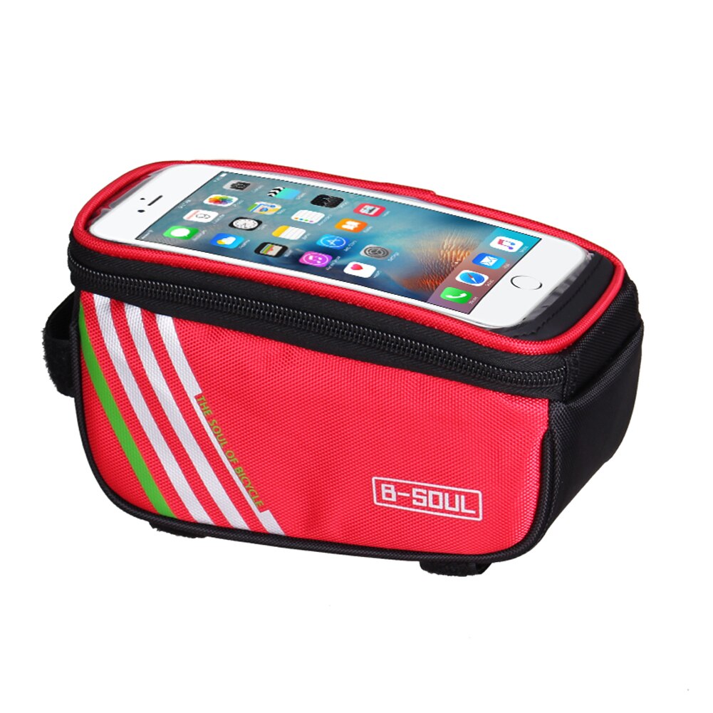 Fietstas Waterdichte Touch Screen Fietsen Bag Top Voor Tube Frame Mtb Racefiets Tas Telefoon Case Fiets Accessoires