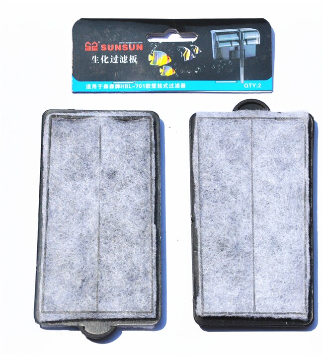 8 Uds un montón de potente Filtro de cartuchos de almohadillas para SUNSUN retiro filtros parte HBL-301 302, 303, 402, 403, 501, 502, 601, 701, 702
