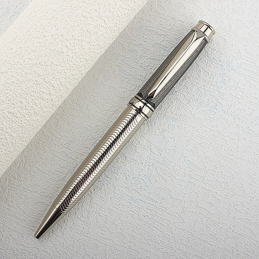 Klassiek metalen balpen Zakelijk kantoor Handtekening balpennen: Rood