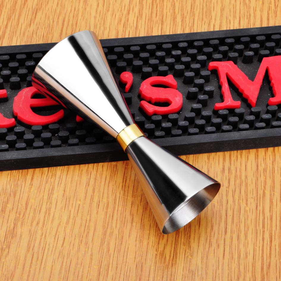 Japanese Gold Circle Cup Amount Wine Bartender Cup Ounce Cup Stainless Steel Cup Bar Ounce Organ Bring Scale Line